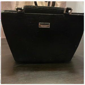 Kate Spade black corduroy small tote